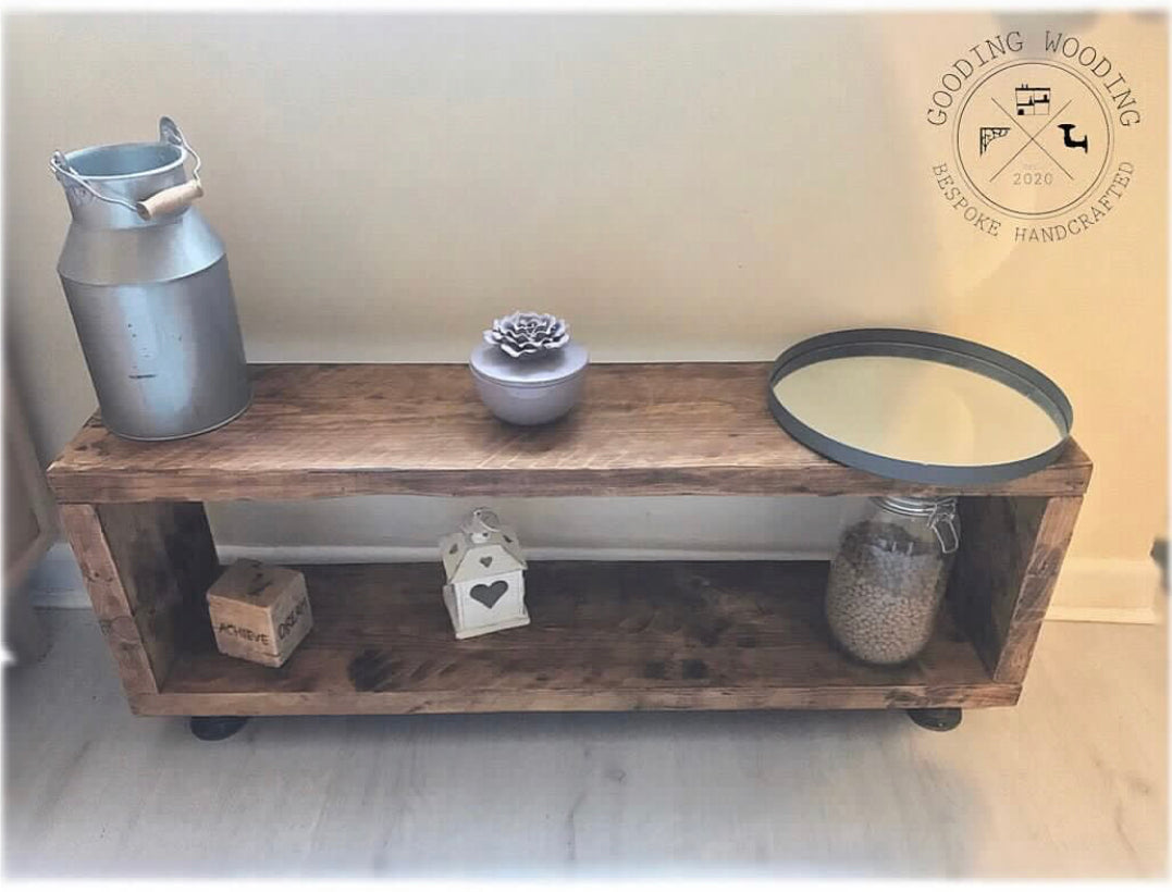 Solid Wood TV Unit