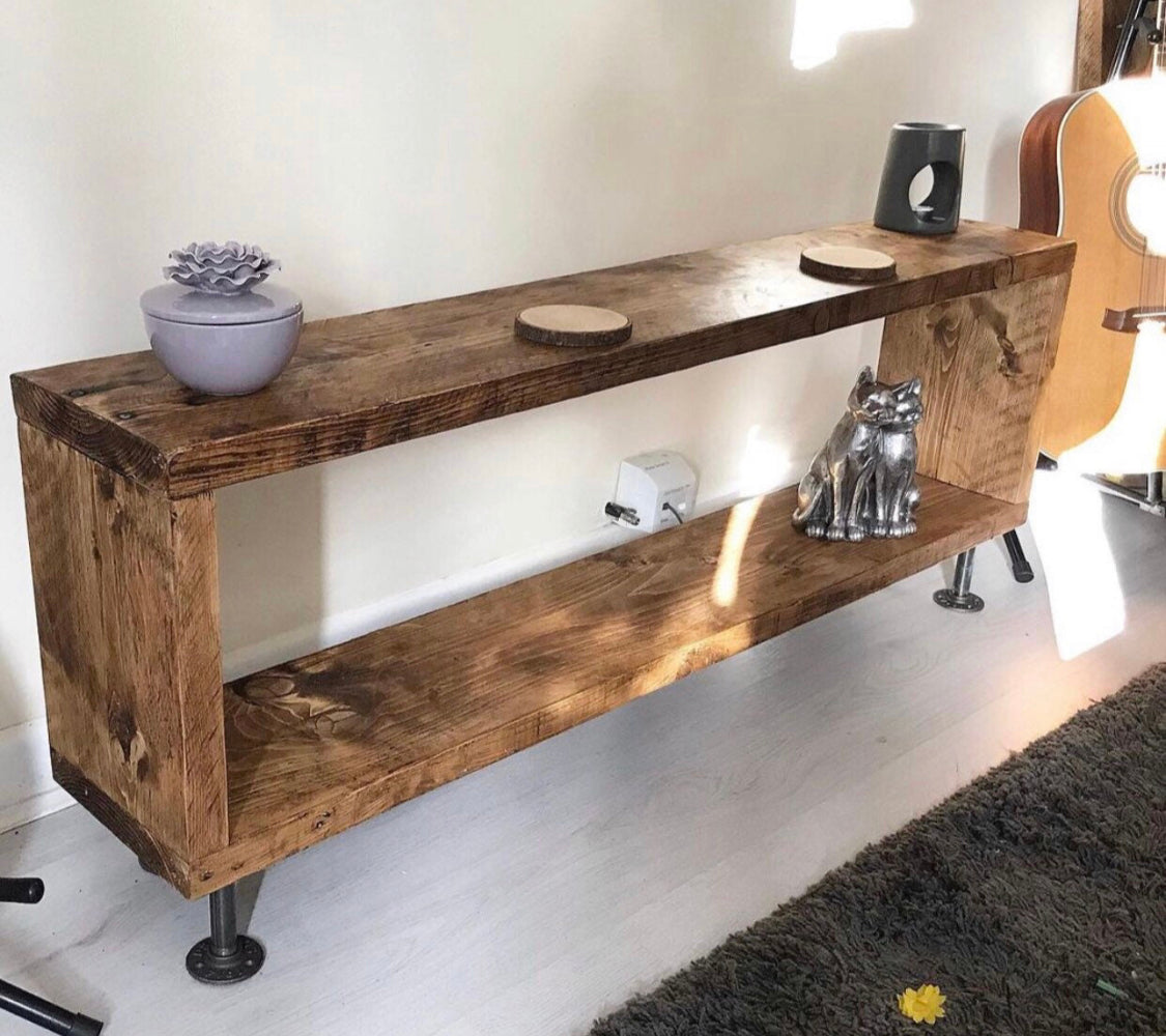 Solid Wood TV Unit