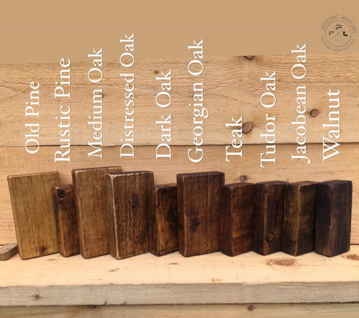 Handmade Rustic Industrial Console Table | Solid Wood & Metal Legs | Custom Console Table