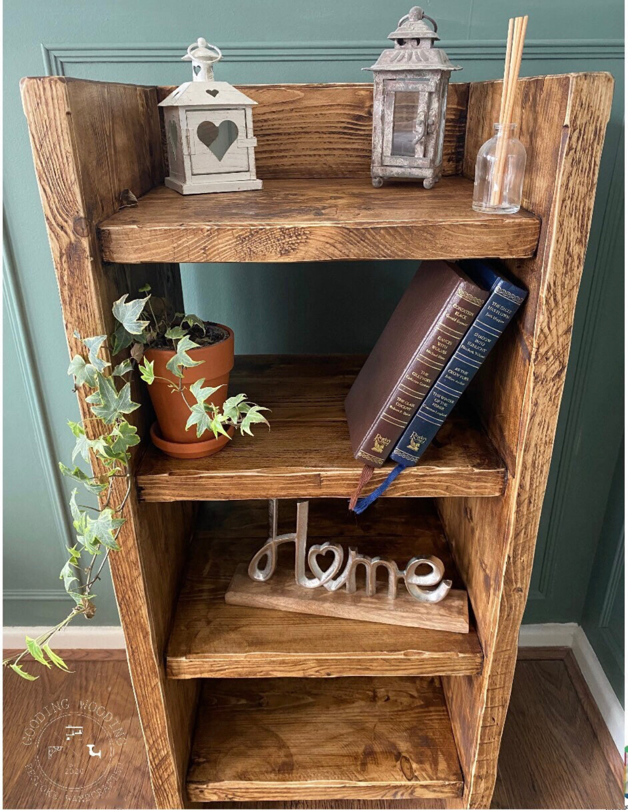 Solid Wood Iris Bookshelf