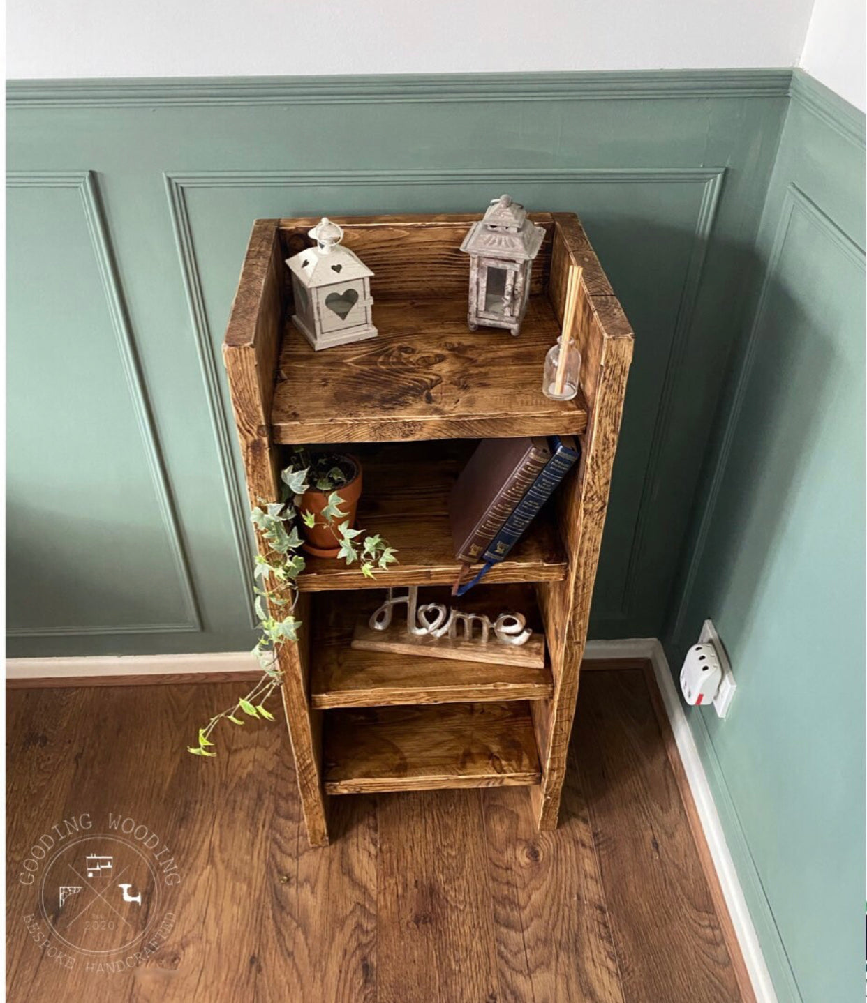 Solid Wood Iris Bookshelf