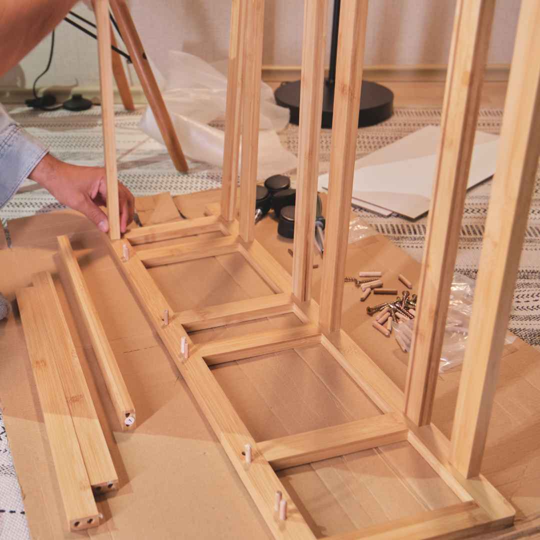 handmade wood vs flat pack furniture