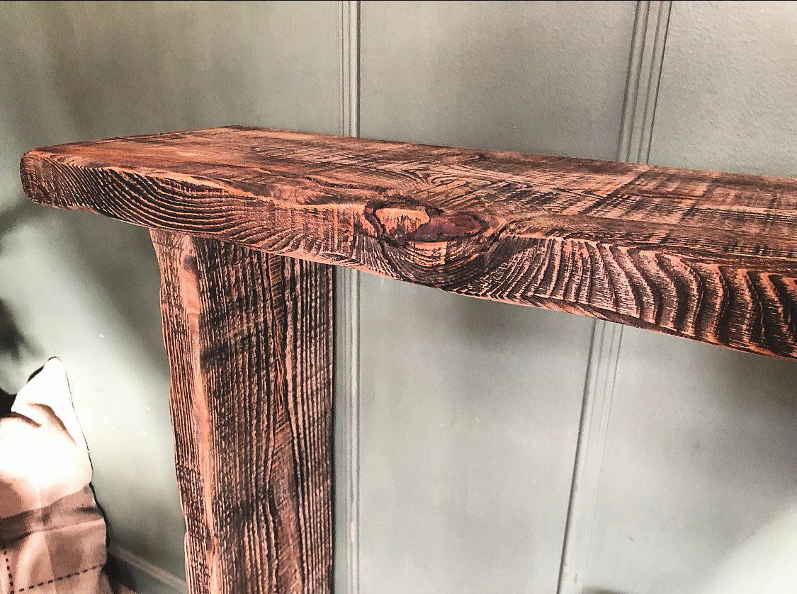 Handcrafted Farmhouse Console Table | Lyndhurst Collection