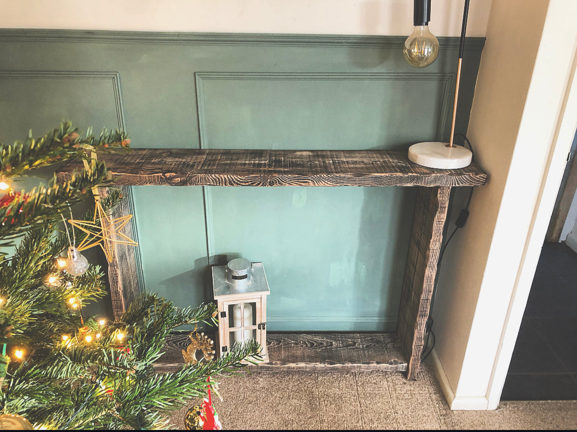 Handcrafted Farmhouse Console Table | Lyndhurst Collection