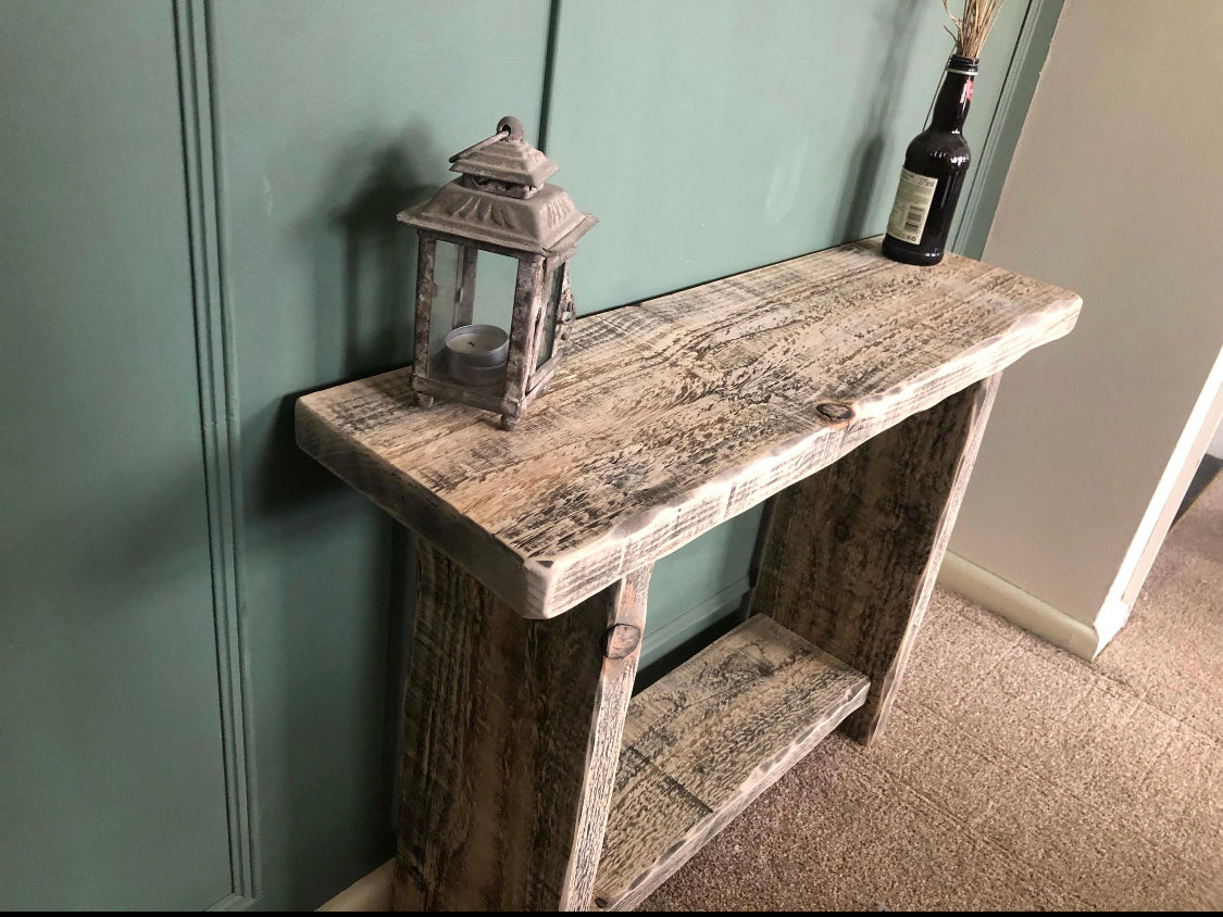 Handcrafted Farmhouse Console Table | Lyndhurst Collection