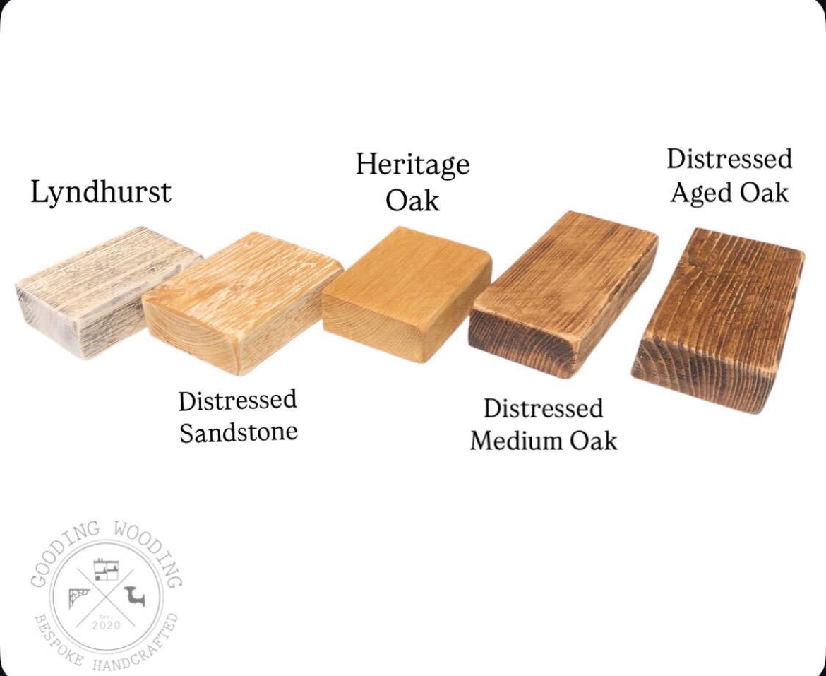 Handmade Rustic Industrial Console Table | Solid Wood & Metal Legs | Custom Console Table